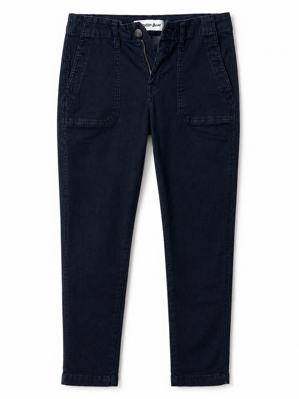 Studio Blue Women's Straight-Leg Jeans in Navy